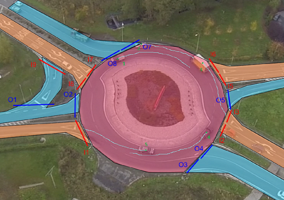 Traffic monitoring from an UAV